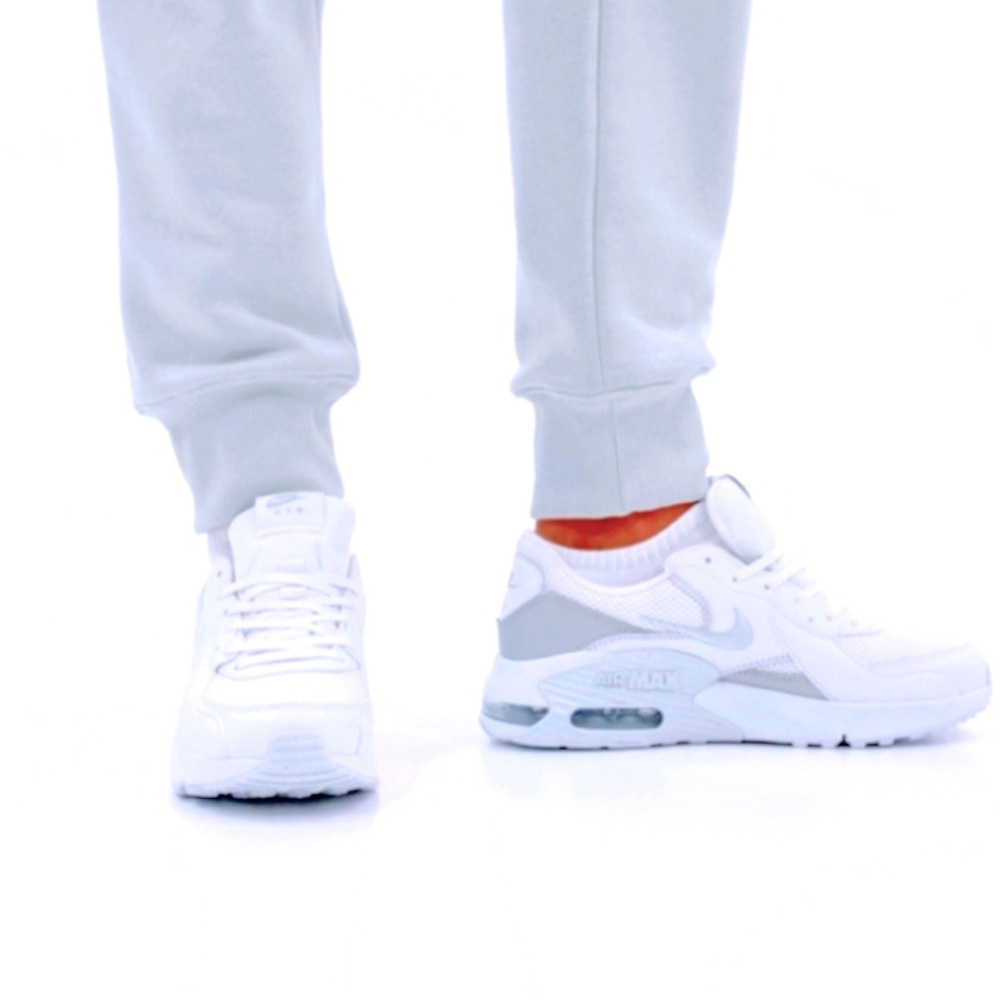 Nike Air Max  Sneaker white and platinum color silver